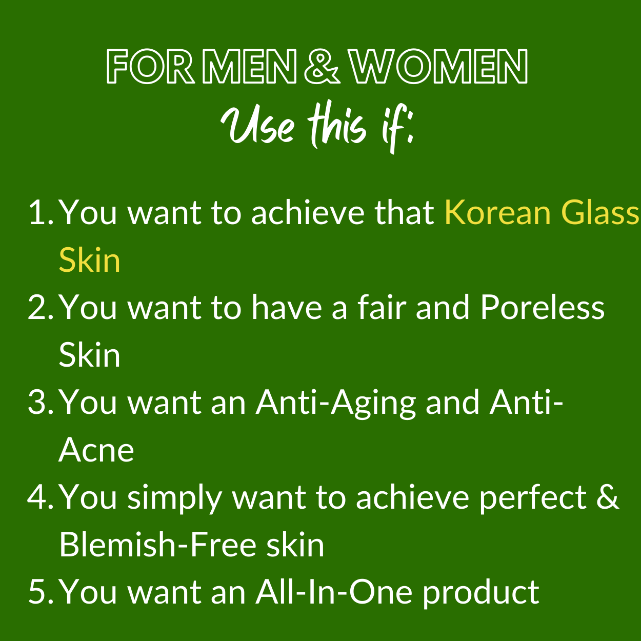 Greenika Glass Skin Facial Moisturizing Cream