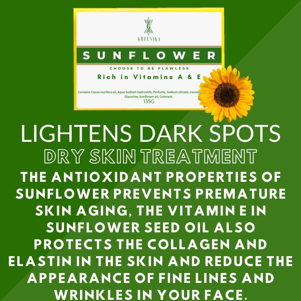 Greenika Organic Sunflower Soap
