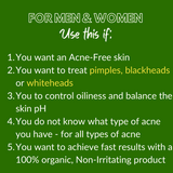 Greenika Tea Tree Anti Acne Anti Pimple Refined Salt Face and Body Scrub