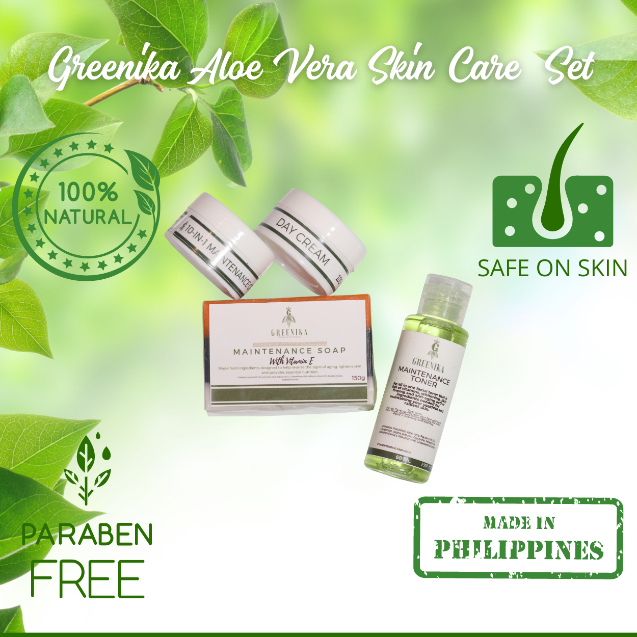Greenika Daily Maintenance Rejuvenating Set