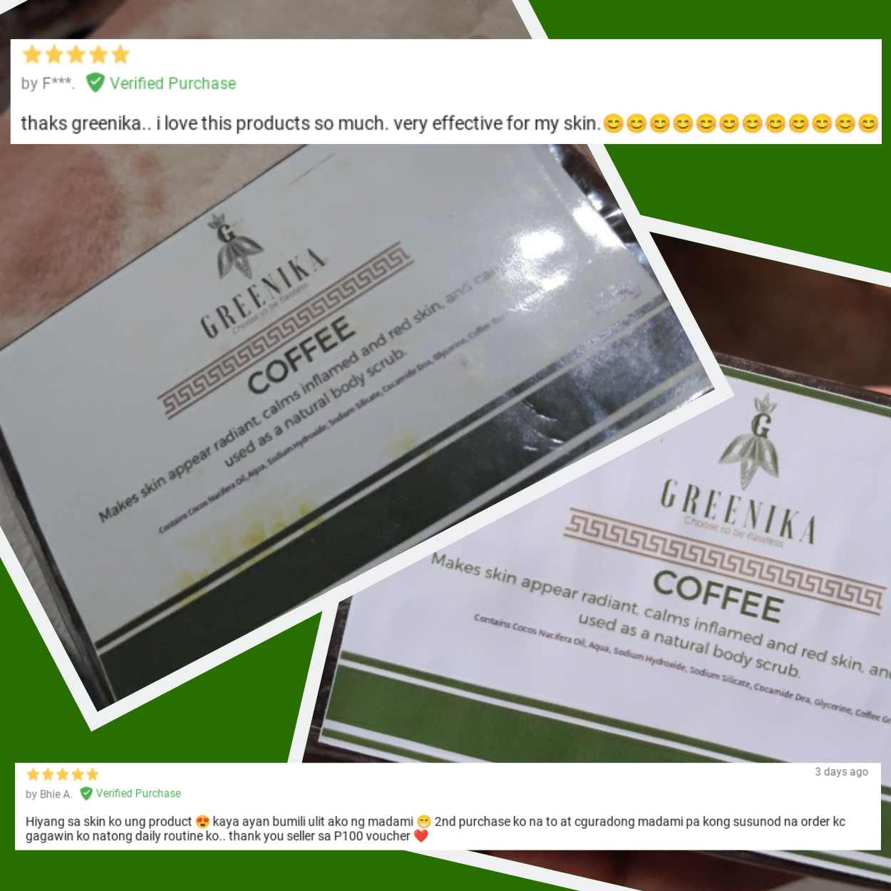 Greenika Organic Coffee Soap