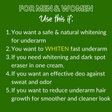Greenika DeoWhite Cream for Whiter Armpits