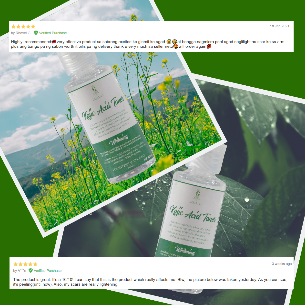 Greenika Kojic Acid Toner