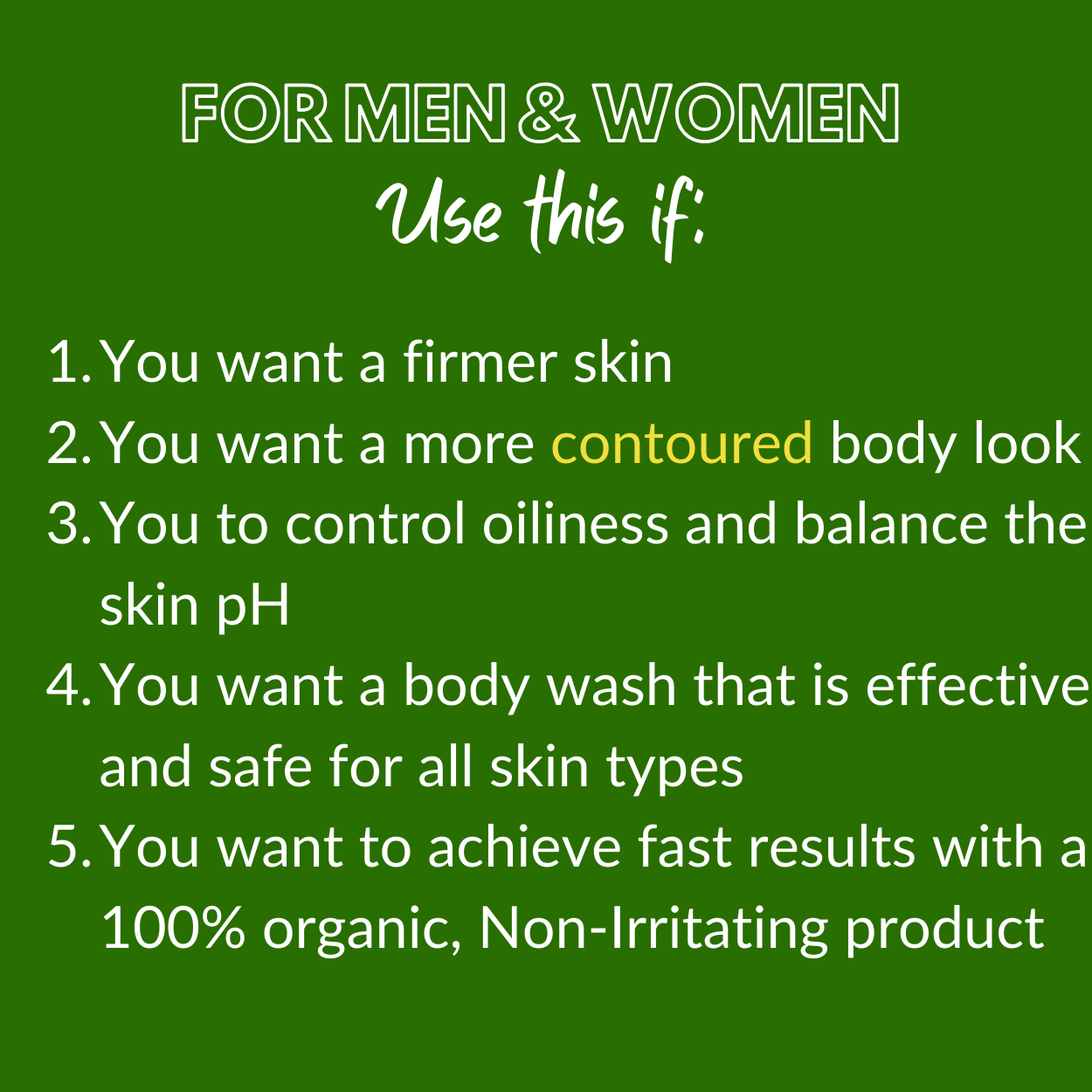 Greenika Skin Firming Body Wash
