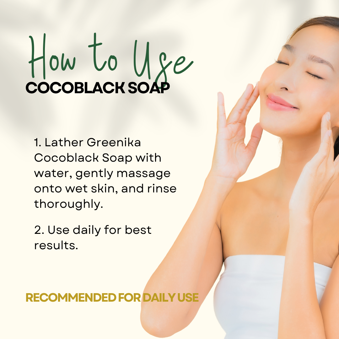 Greenika Ultimate Whitening 10X Bleaching Coco-Black Soap