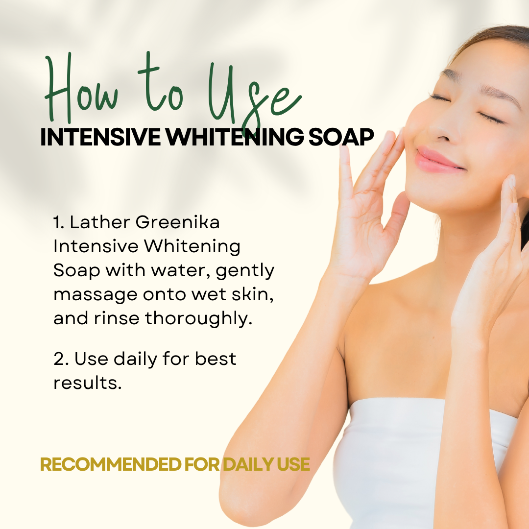 Greenika Organic Intensive Whitening Soap