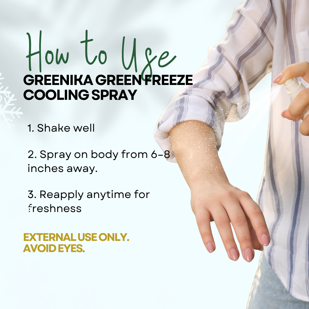 Greenika GreenFreeze Instant Cooling Spray