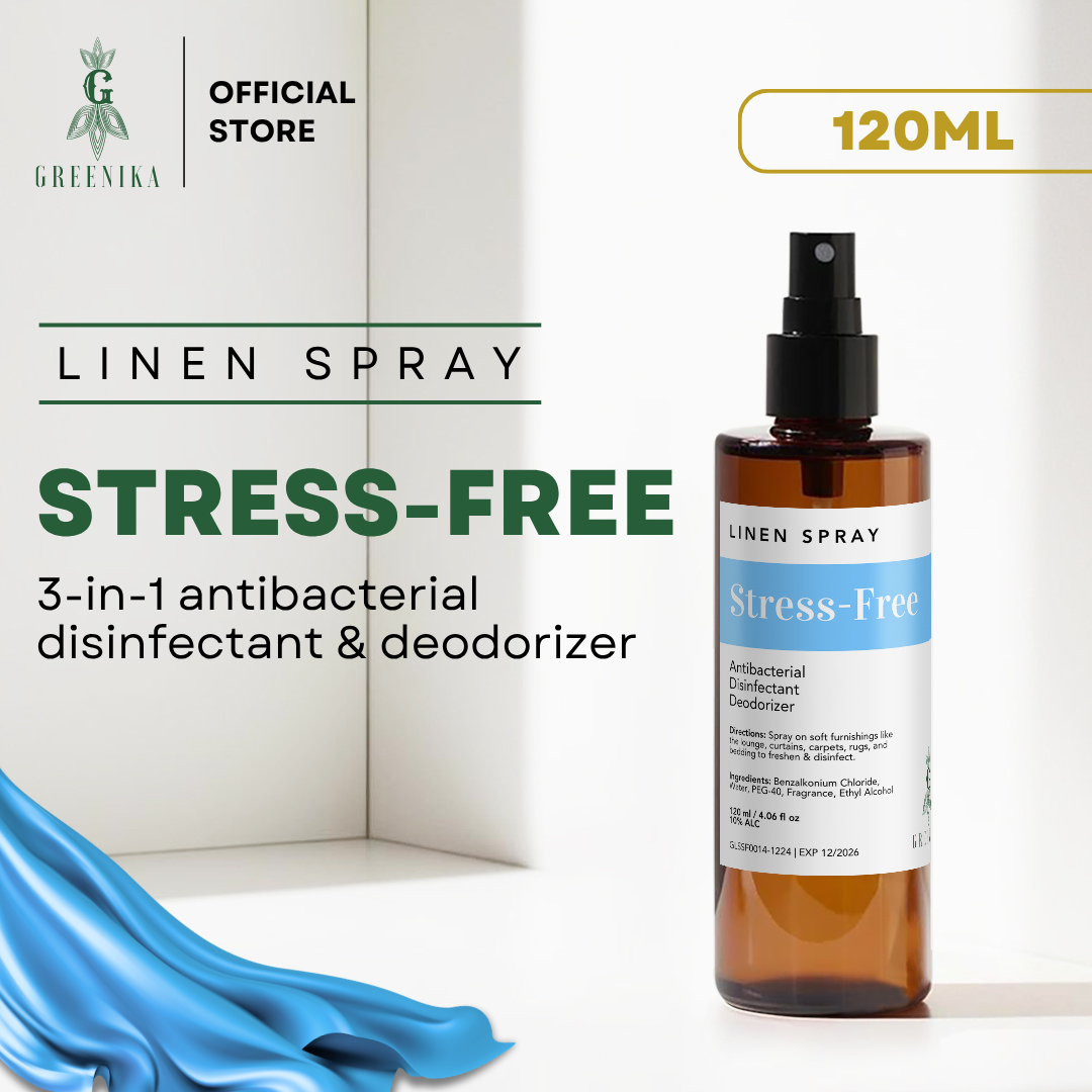 Greenika Linen Mist Spray Stress-Free Scent