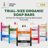 Greenika 90g Organic Trial Soap Bars
