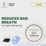 Greenika Teeth Whitening Powder with Free Toothbrush