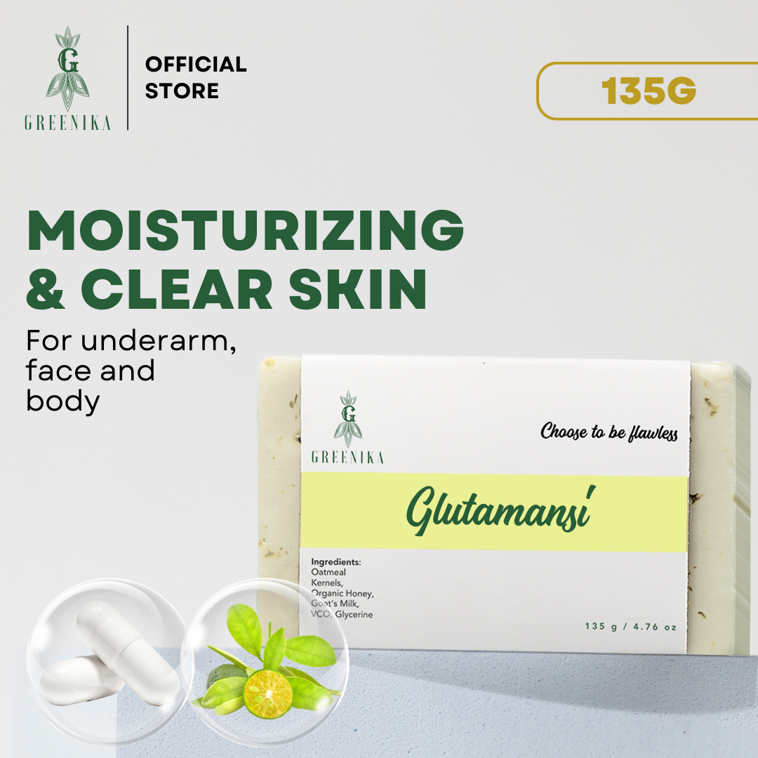 Greenika Organic Glutamansi Natural Astringent Soap