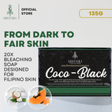 Greenika Ultimate Whitening 10X Bleaching Coco-Black Soap