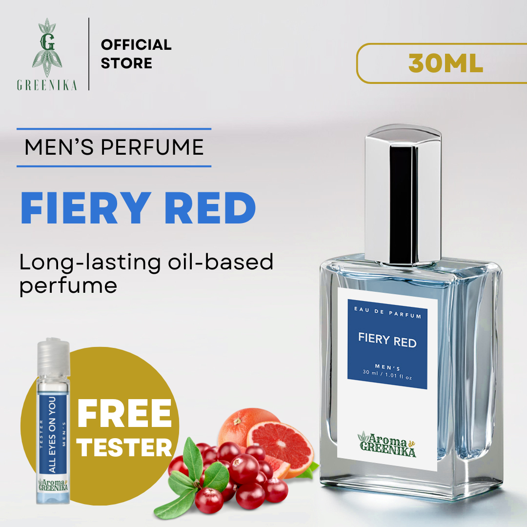 Aroma De Greenika Fiery Red Perfume for Men