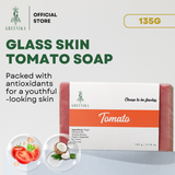 Greenika Premium Organic Tomato Natural Whitening Anti Wrinkle Soap