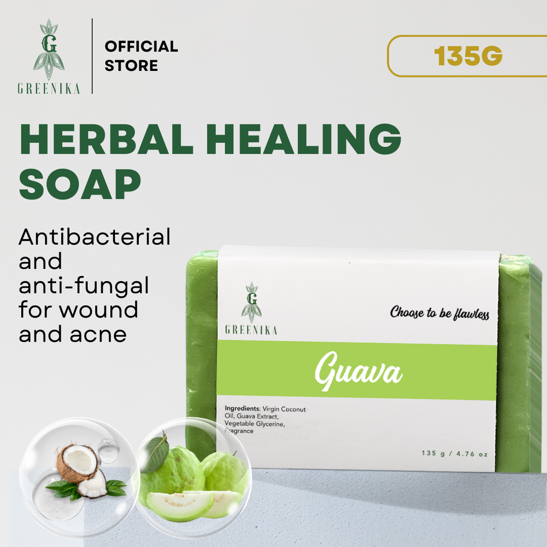 Greenika Organic Herbal Guava Extract Soap