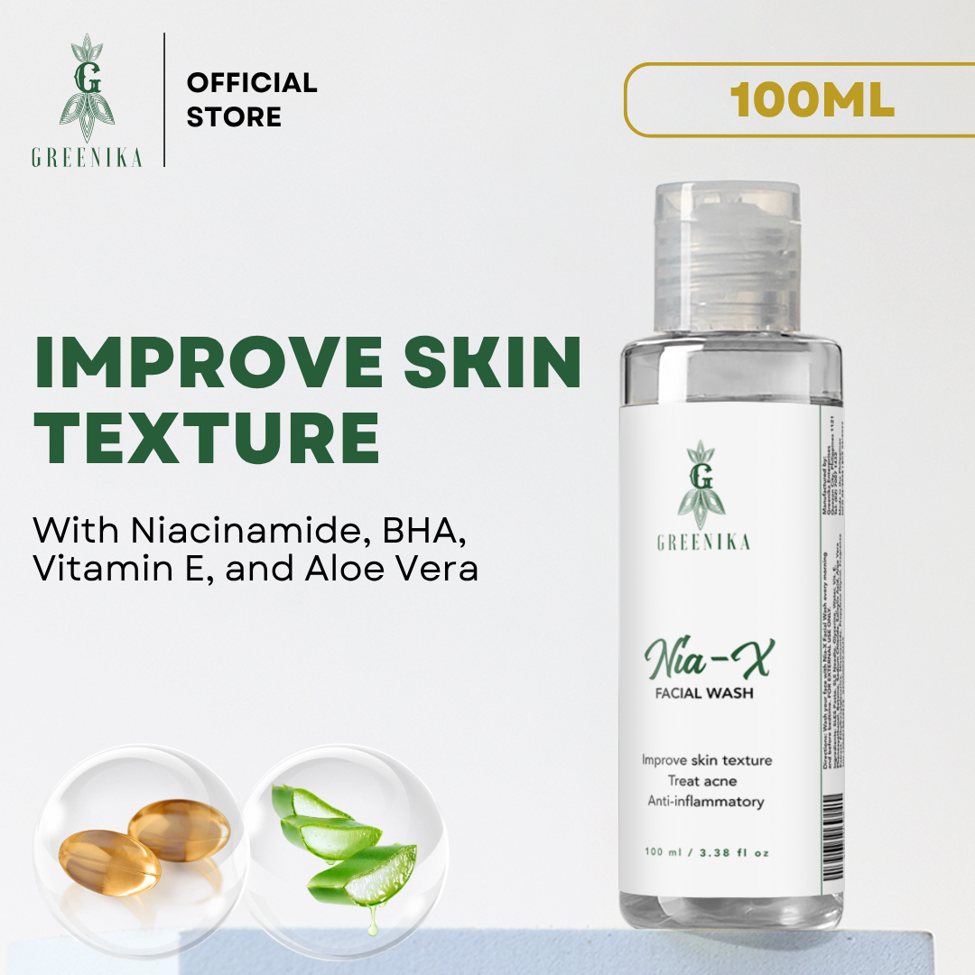 Greenika NiaX Facial Wash Deep & Gentle Cleanser