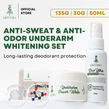 Greenika Underarm Whitening + Deodorant Set