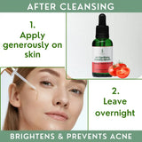 Greenika Tomato Face Serum Whitening Moisturizer