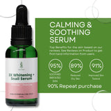 Greenika Moisturizing Snail Slime Face Serum 15mL