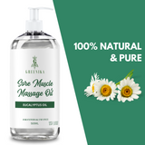 250ML Greenika Eucalyptus Massage Oil