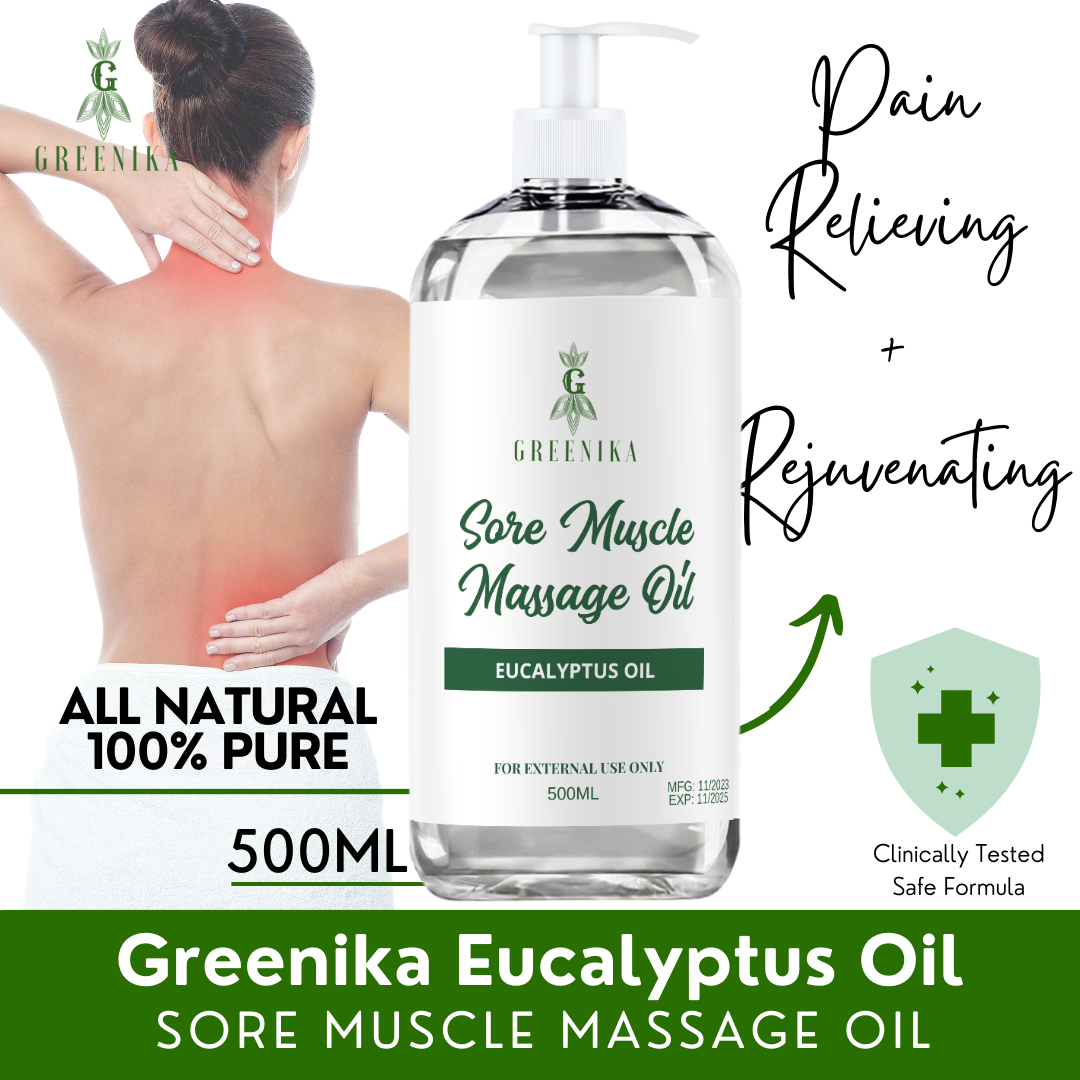 250ML Greenika Lavender Massage Oil