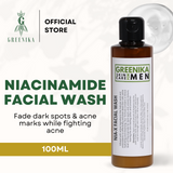 Greenika for Men Nia-X Facial Wash