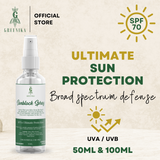 Greenika Sunblock Spray For Face and Body with SPF70