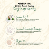 Greenika 3X Whitening Kojic Acid Soap Dark Spot Remover