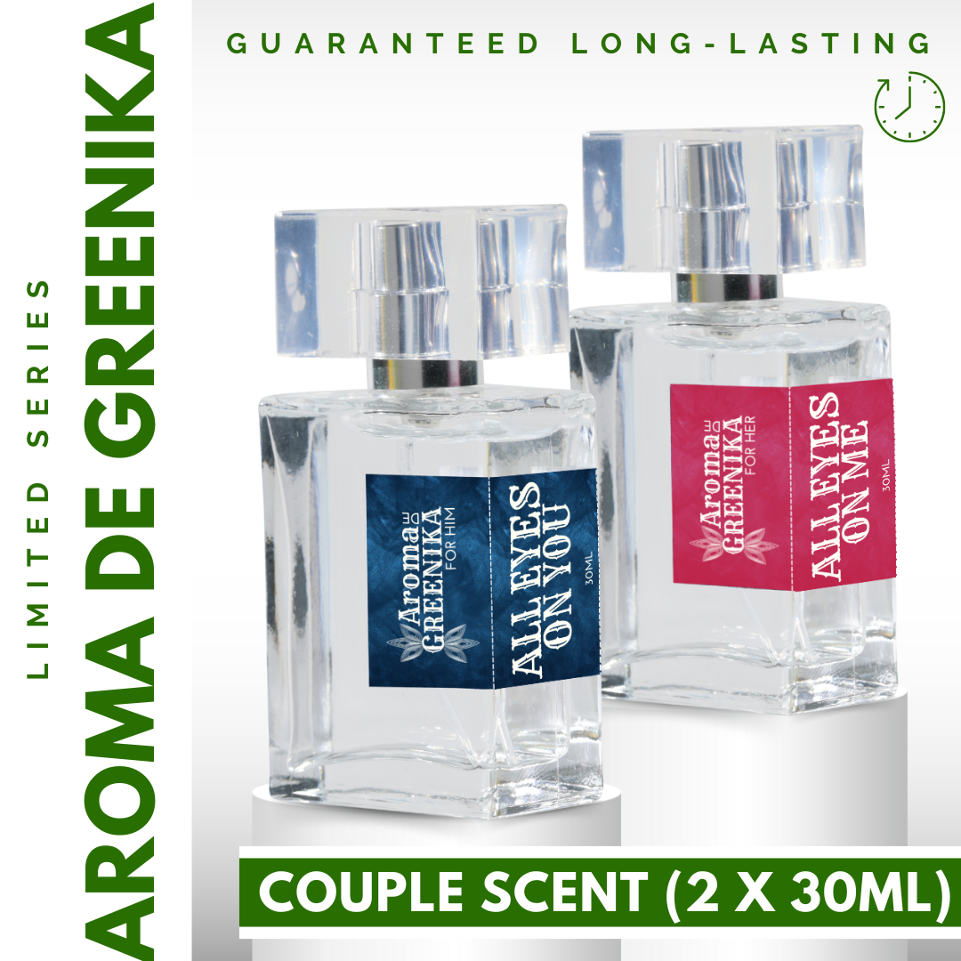 AROMA DE GREENIKA Long Lasting Couple Scent Perfume Bundle