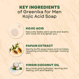 Greenika For Men Kojic Acid Soap