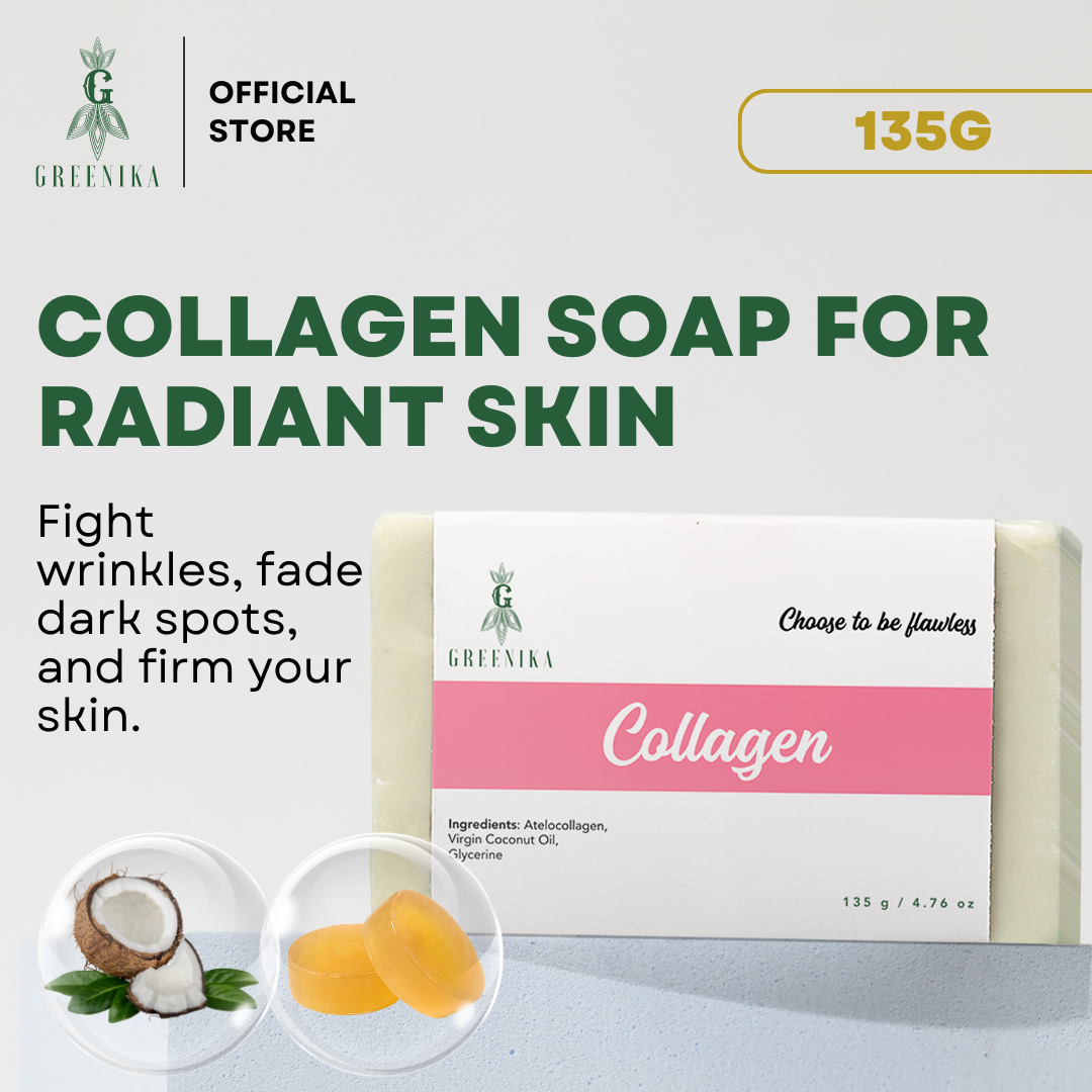 Greenika Organic Collagen Peptide Soap