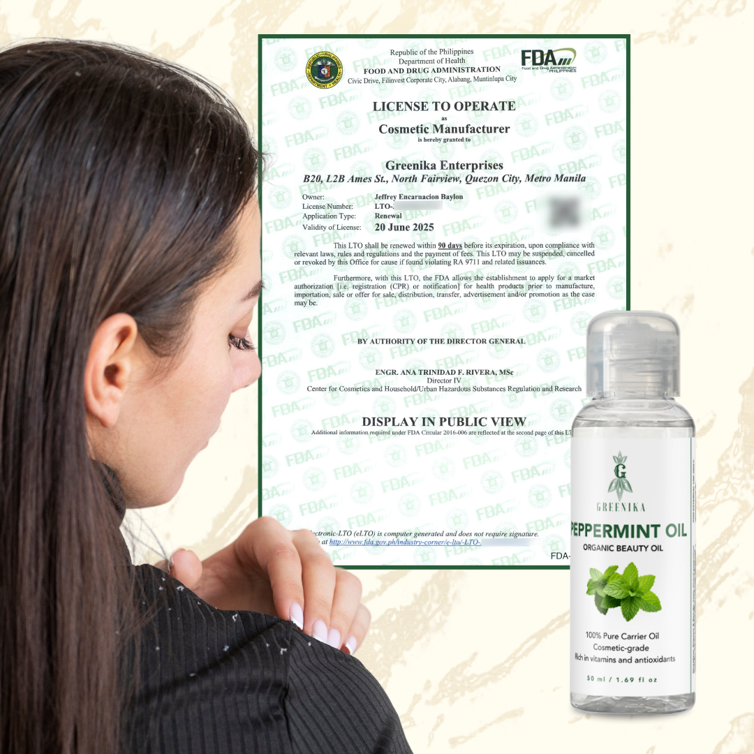 Greenika Peppermint Carrier Essential Oil