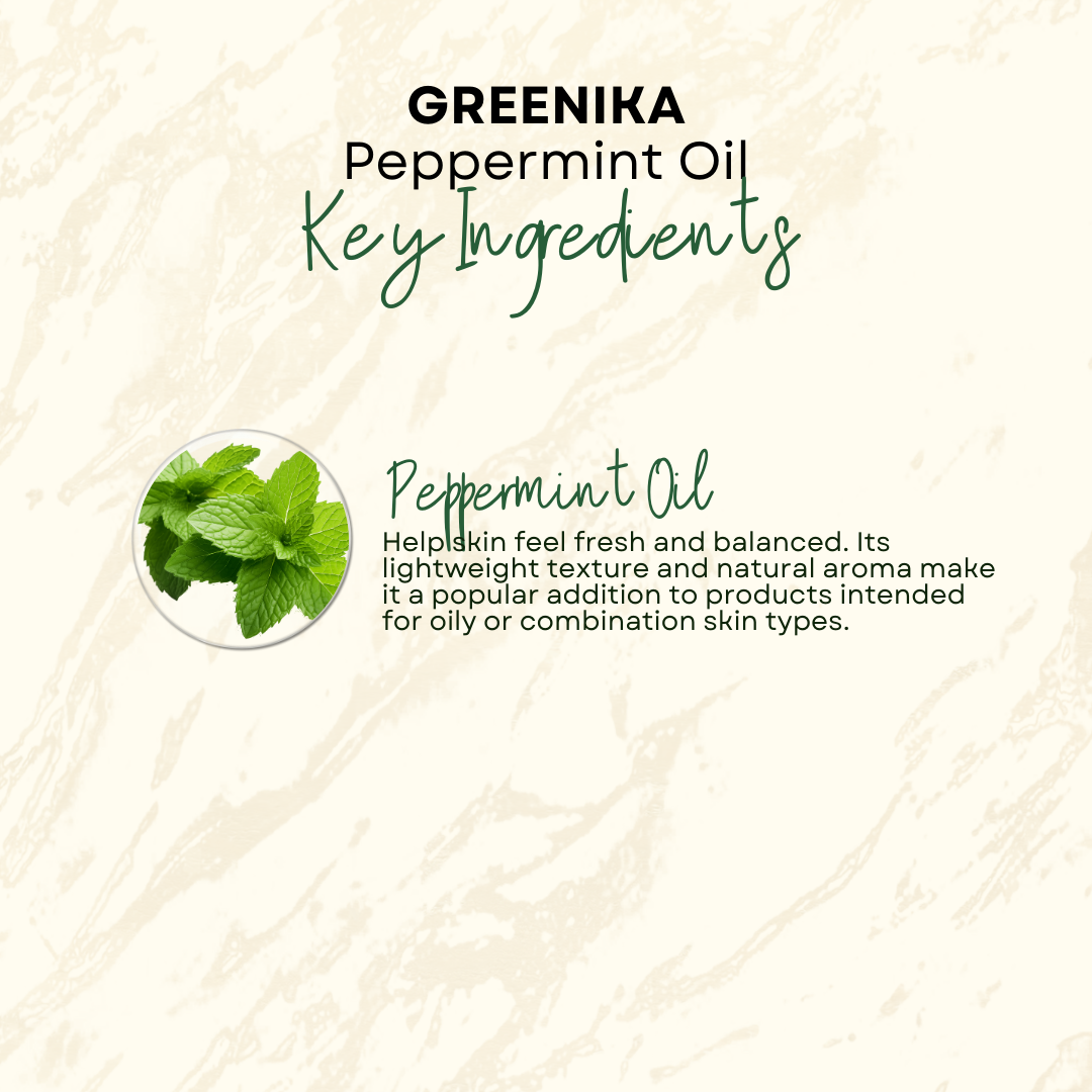 Greenika Peppermint Carrier Essential Oil