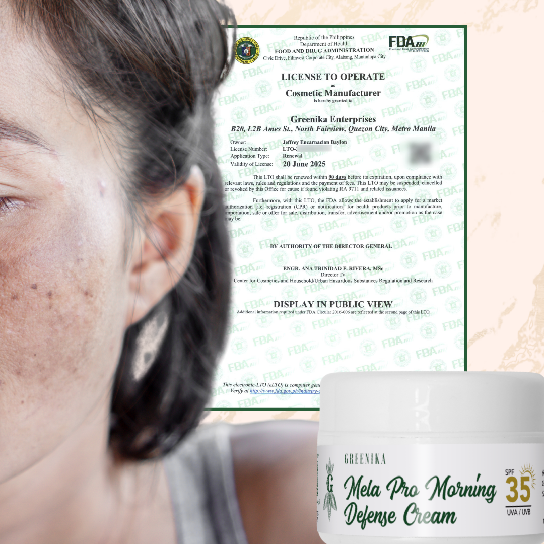 Greenika MelaPro Morning Defense Cream