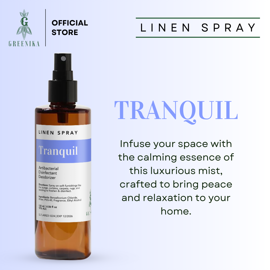 Greenika Linen Mist Spray Tranquil Scent