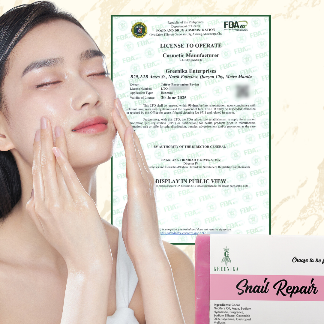 Greenika Organic Snail Repair Soap