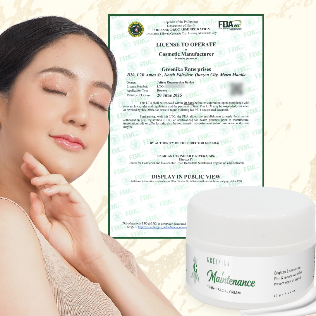 Greenika Maintenance Cream with Vitamin E