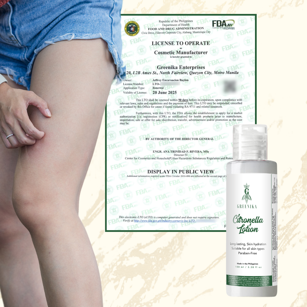 Greenika Citronella Lotion