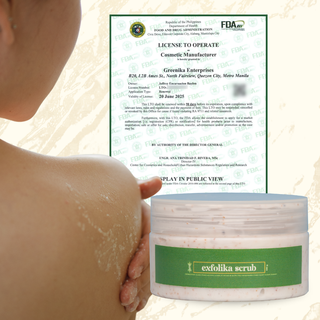 Greenika Exfolika Face and Body Scrub