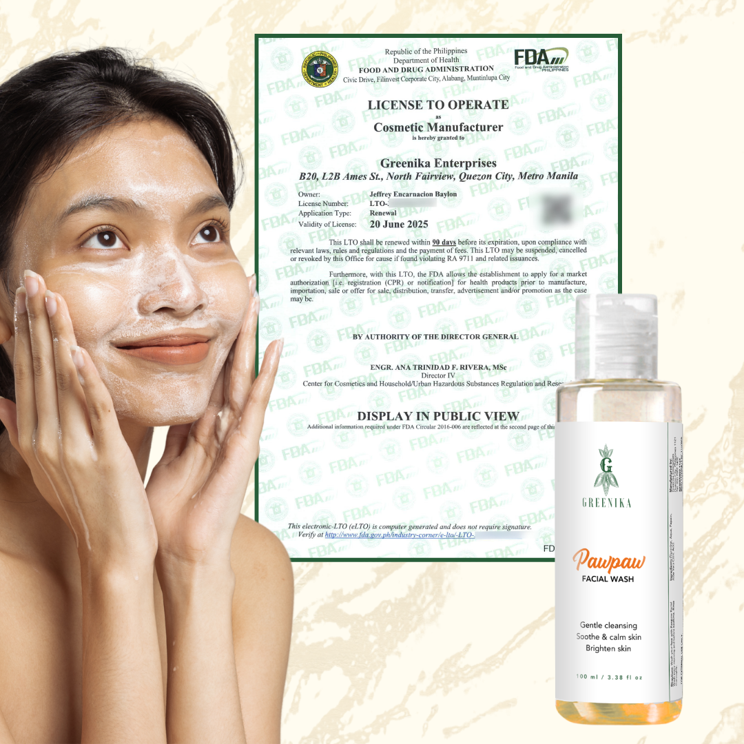 Greenika Pawpaw Fresh Facial Wash