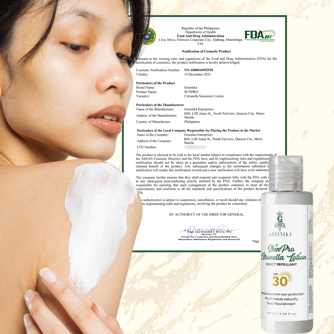Greenika SkinPro Citronella Sunblock Lotion SPF 30