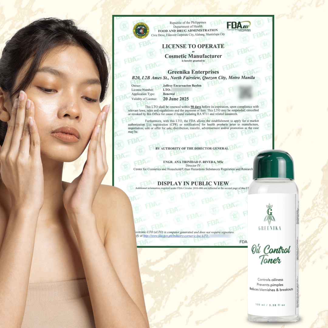 Greenika Oil Control Facial Toner