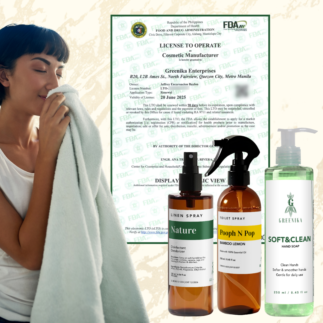 Greenika Home Essentials Gift Pack - Air Freshener, Home Aromatherapy & Care Kit
