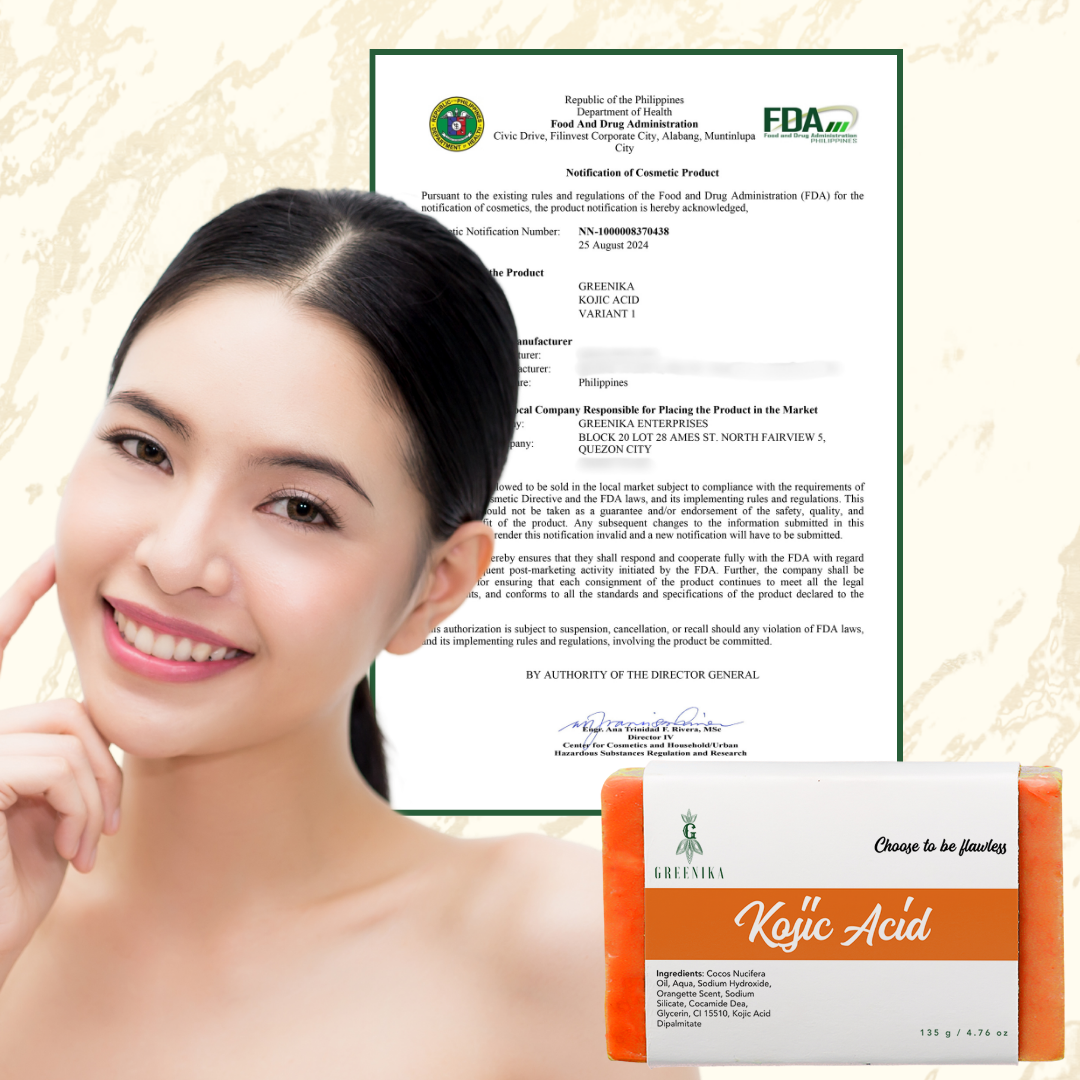 Greenika Kojic Acid Soap (Remolded)