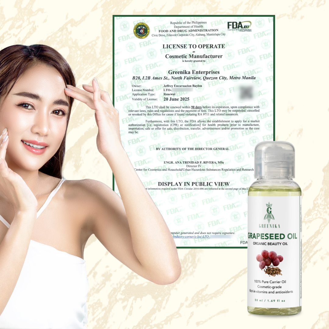 Greenika Grapeseed Carrier Essential Oil