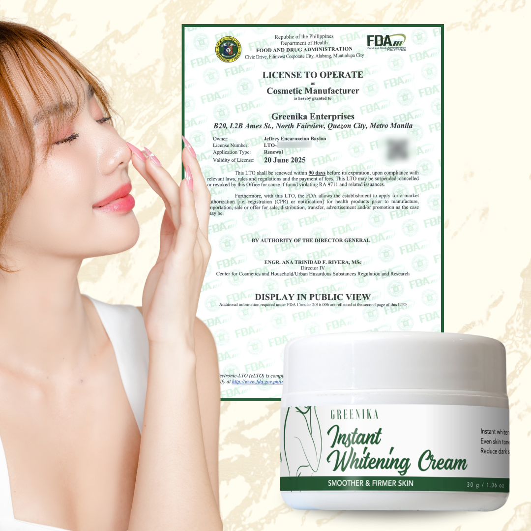 Greenika Instant Whitening Cream
