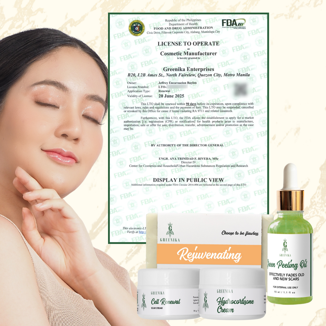 Greenika Scar Remover 4 PC Set