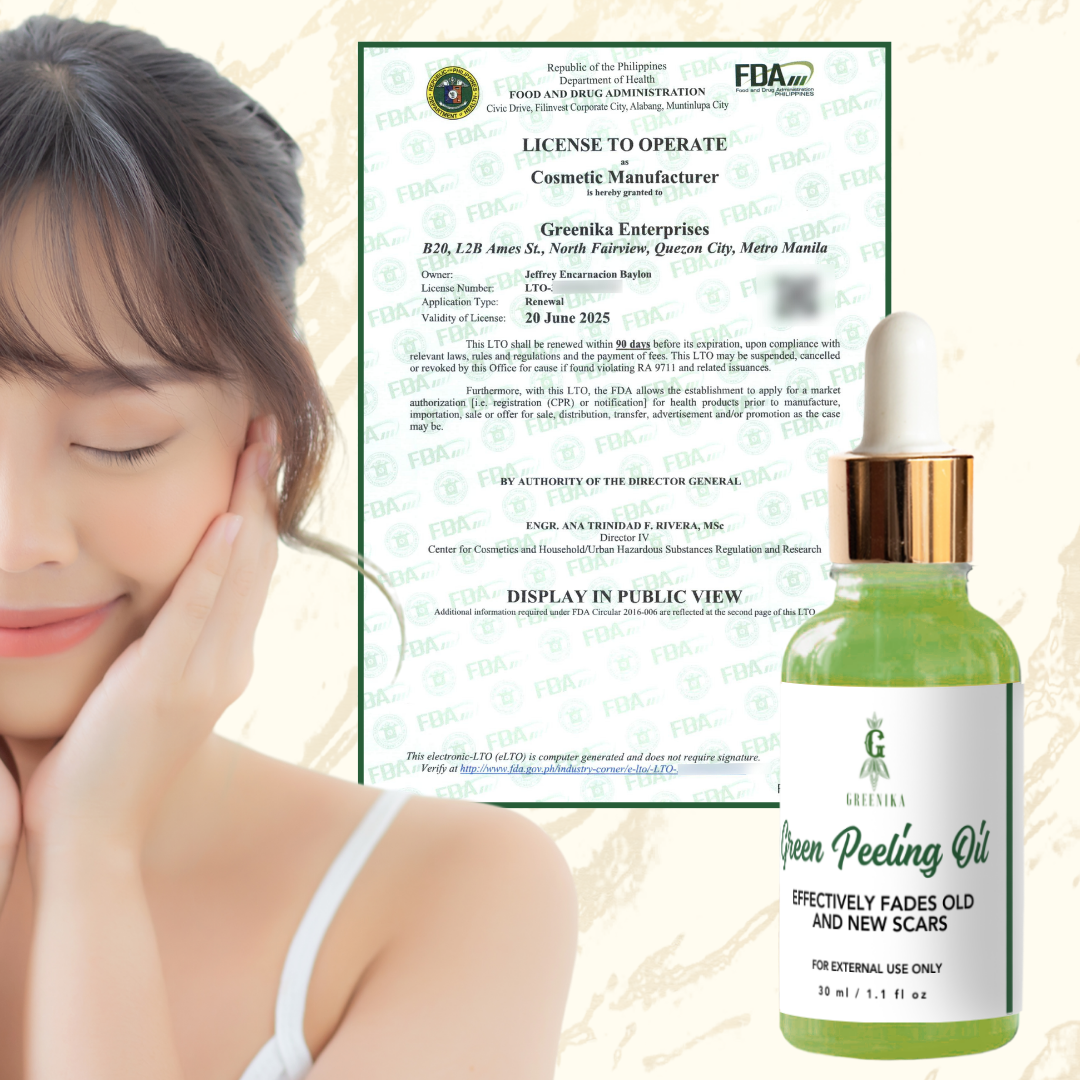Greenika Green Peeling Oil