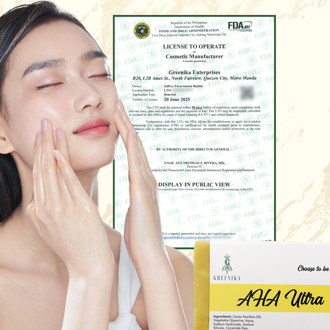 Greenika Organic AHA Soap