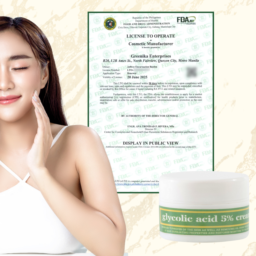 Greenika Exfolika 5% Glycolic Acid Cream